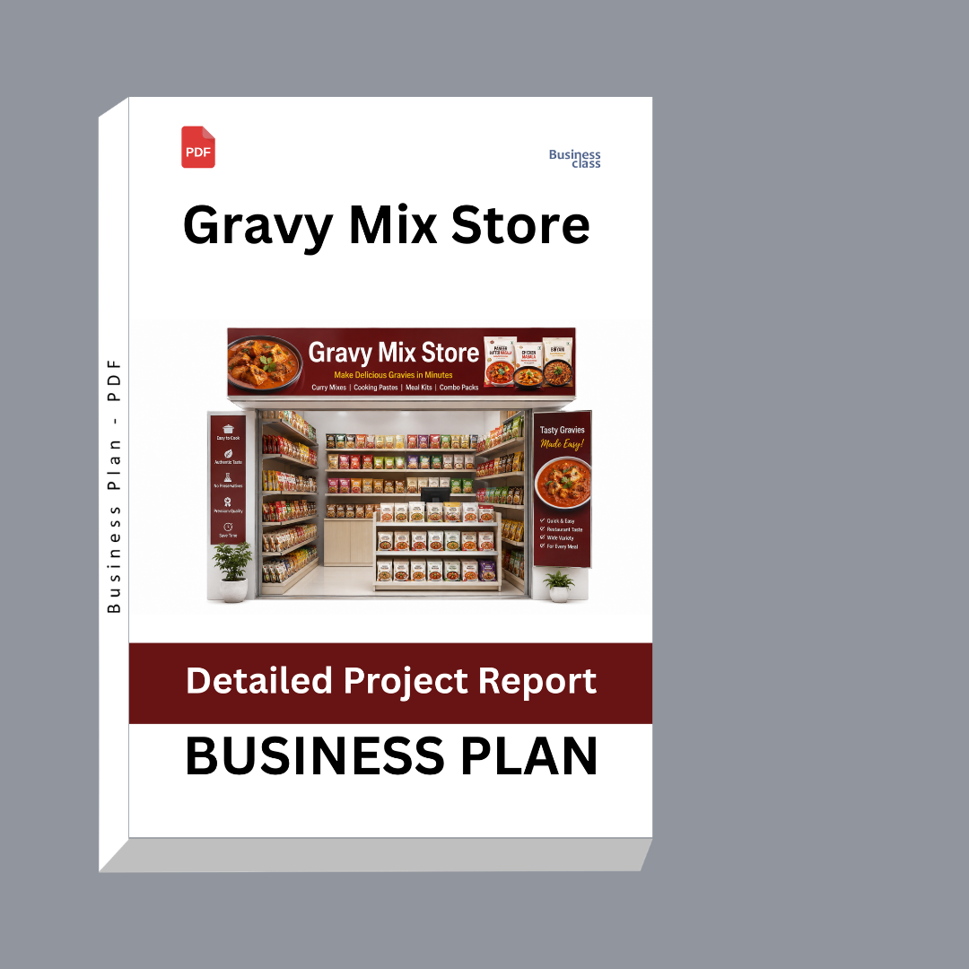 Gravy Mix Store Detailed Project Report – DPR & Business Plan