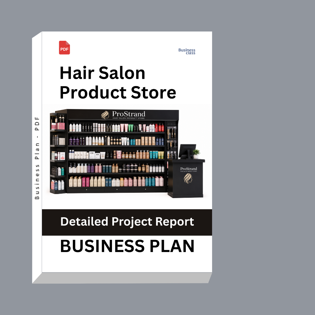 Hair Salon Product Store Detailed Project Report – DPR & Business Plan