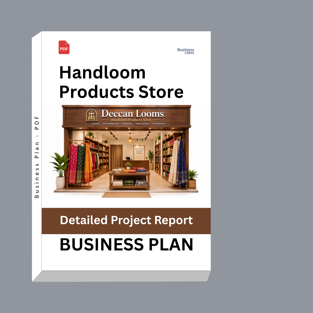 Handloom Products Store Detailed Project Report – DPR & Business Plan