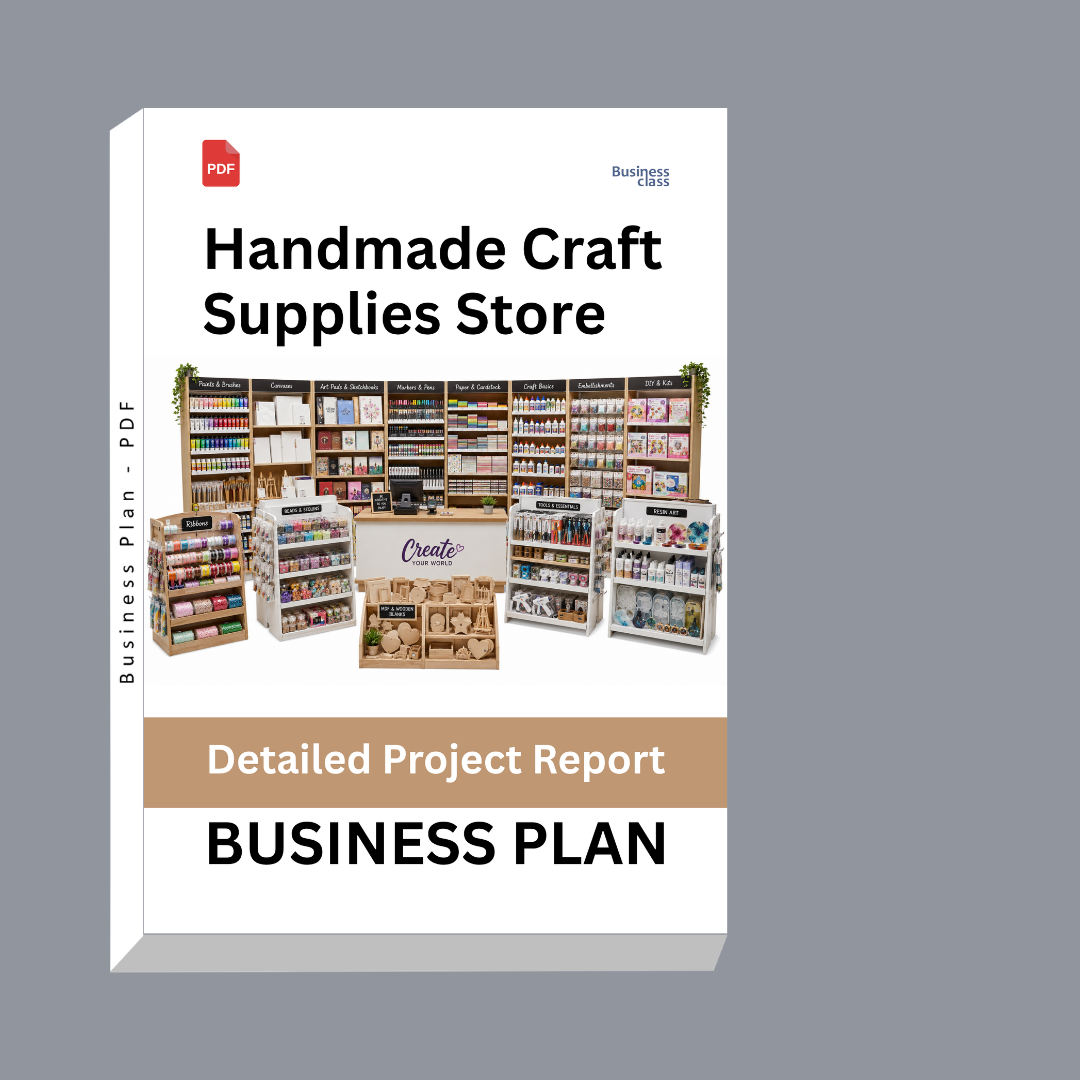 Handmade Craft Supplies Store Detailed Project Report – DPR Business Plan