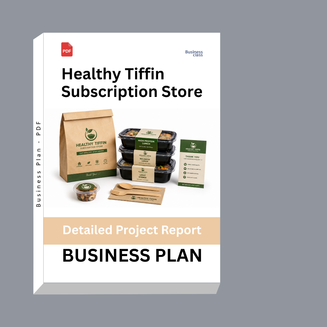 Healthy Tiffin Subscription Store Detailed Project Report – DPR & Business Plan