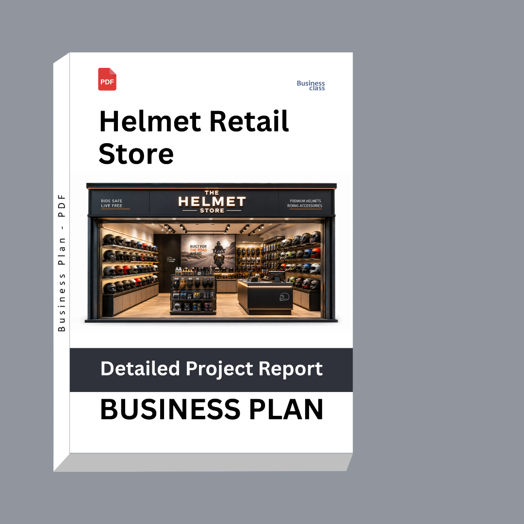 Helmet Retail Store Detailed Project Report – DPR & Business Plan