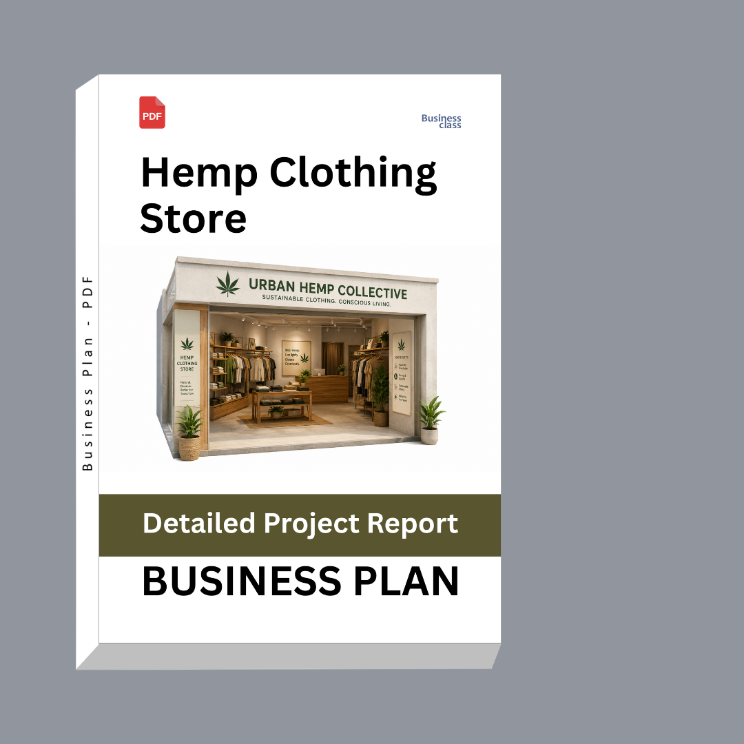 Hemp Clothing Store Detailed Project Report – DPR & Business Plan