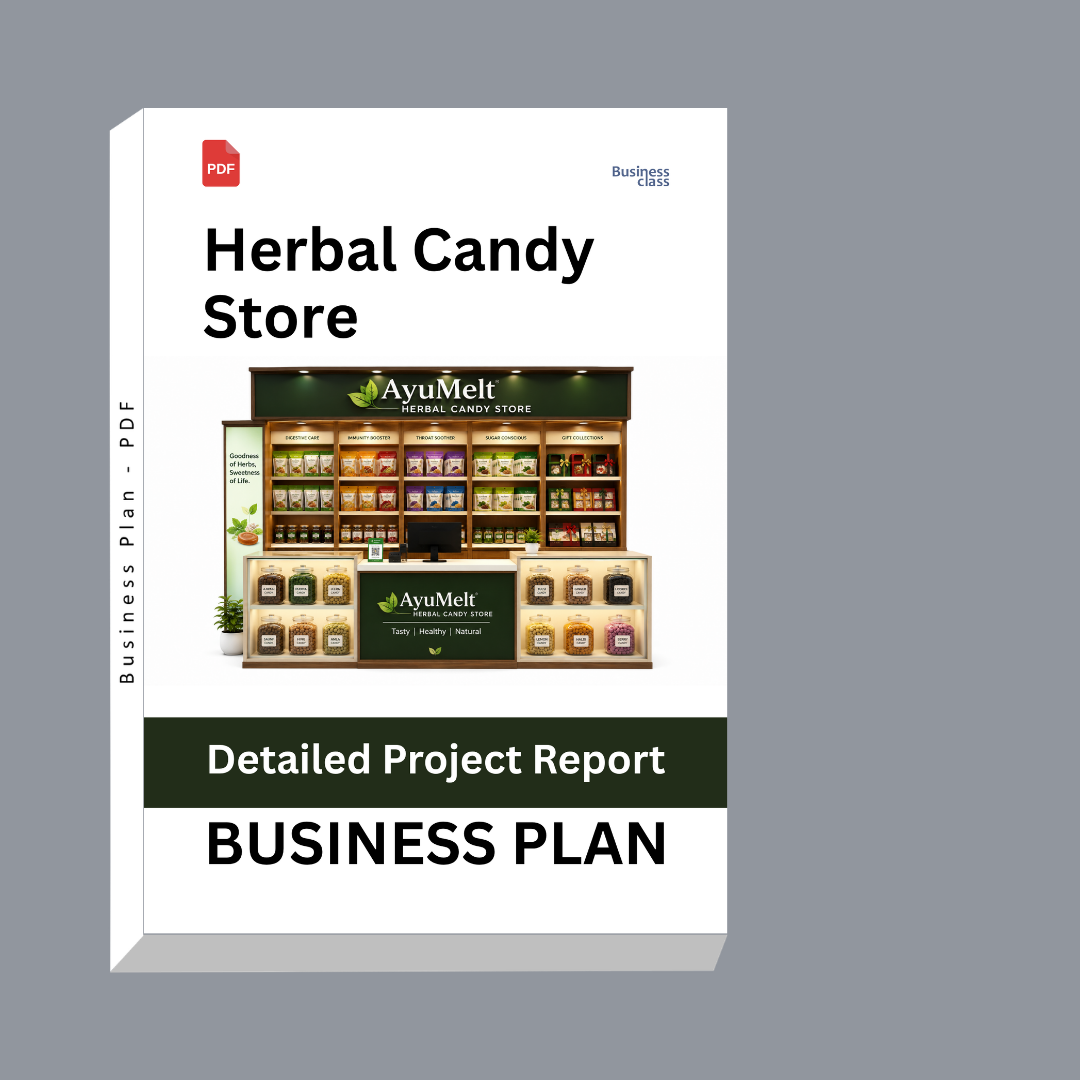 Herbal Candy Store Detailed Project Report – DPR & Business Plan