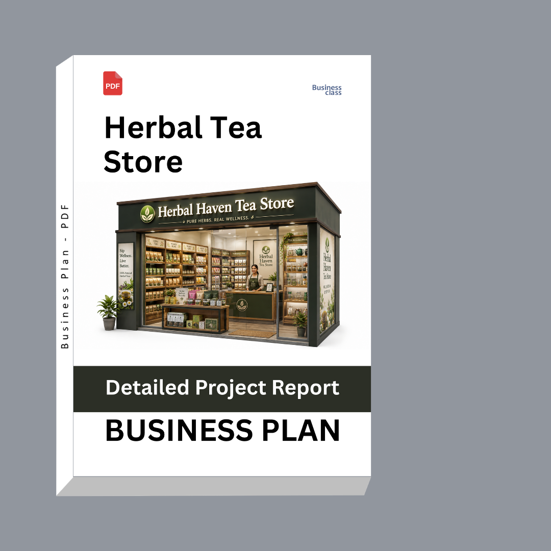 Herbal Tea Store Detailed Project Report – DPR & Business Plan