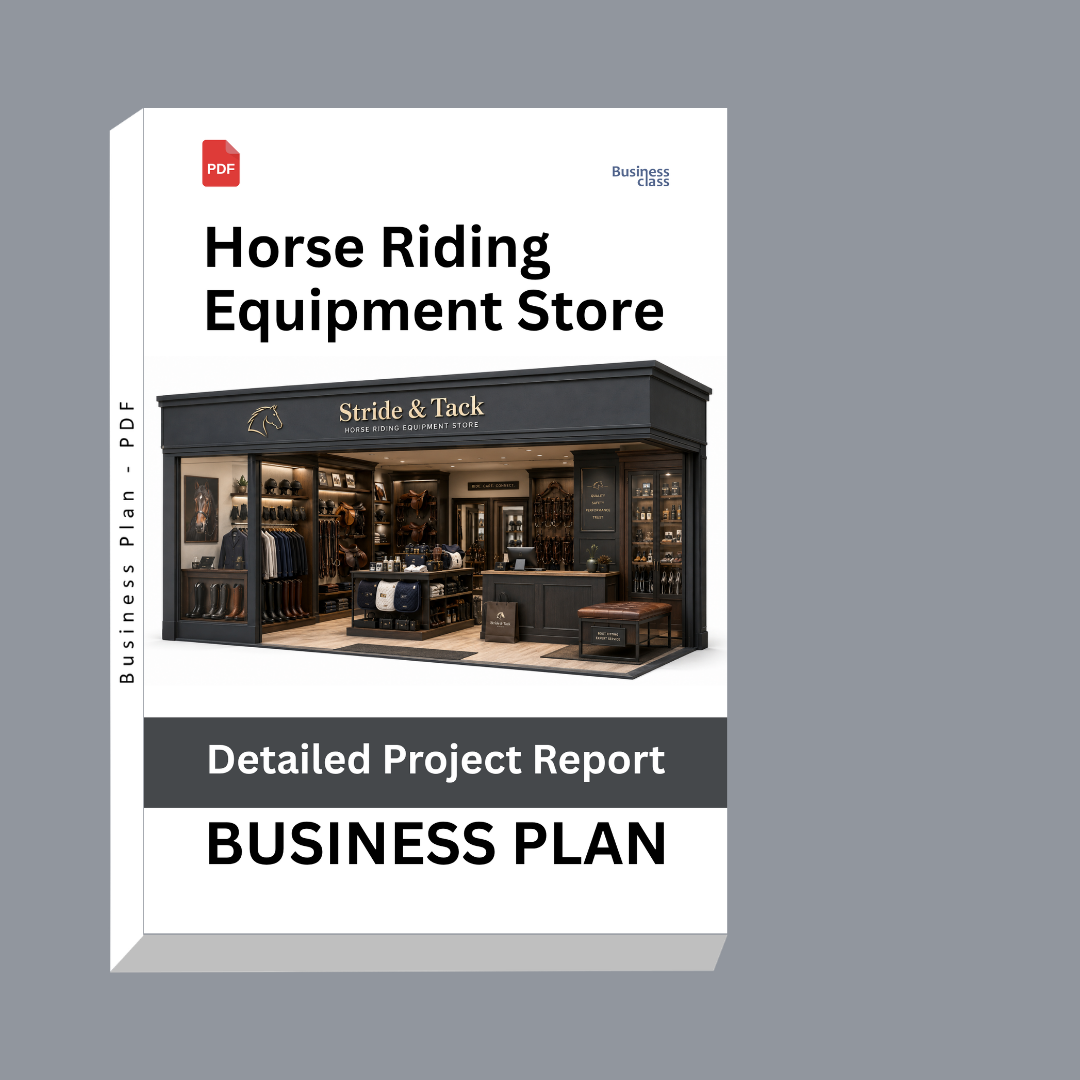 Horse Riding Equipment Store Detailed Project Report – DPR & Business Plan