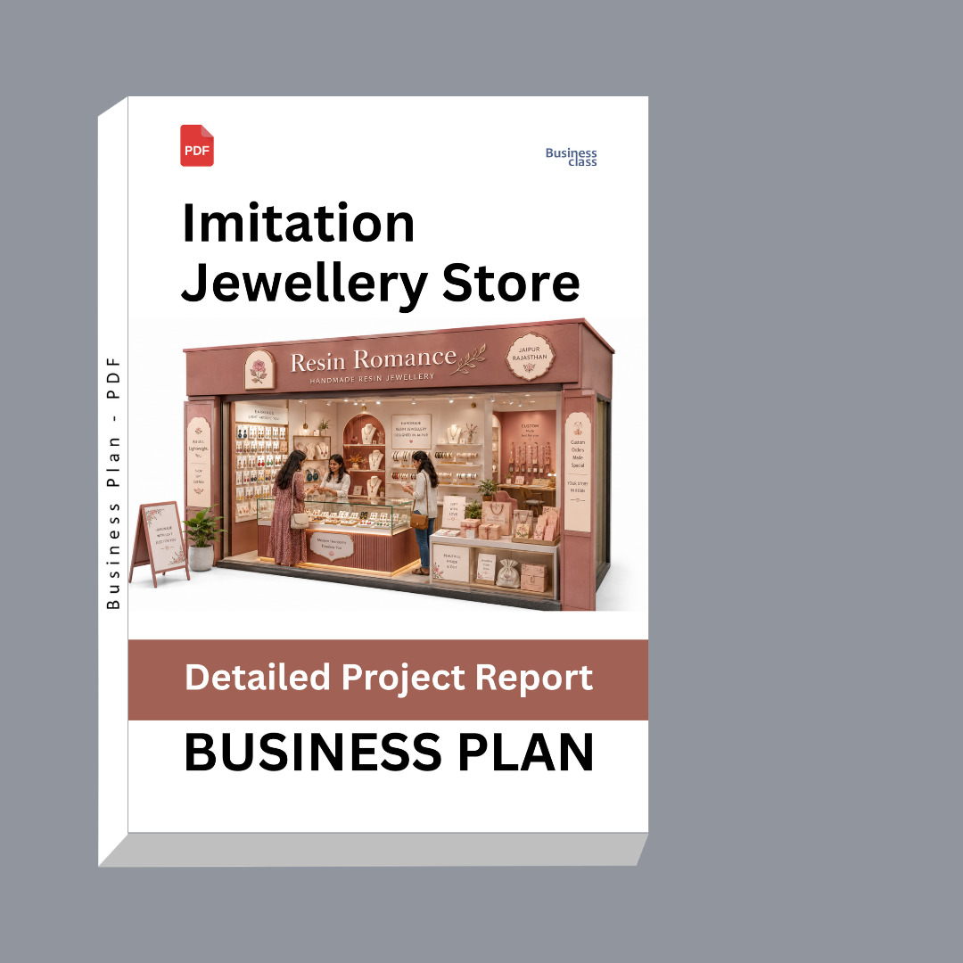 Imitation Jewellery Store Detailed Project Report – DPR Business Plan