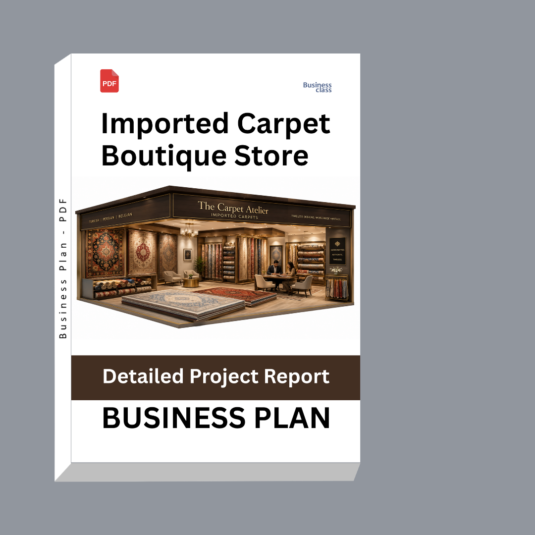Imported Carpet Boutique Store: Detailed Project Report – DPR & Business Plan