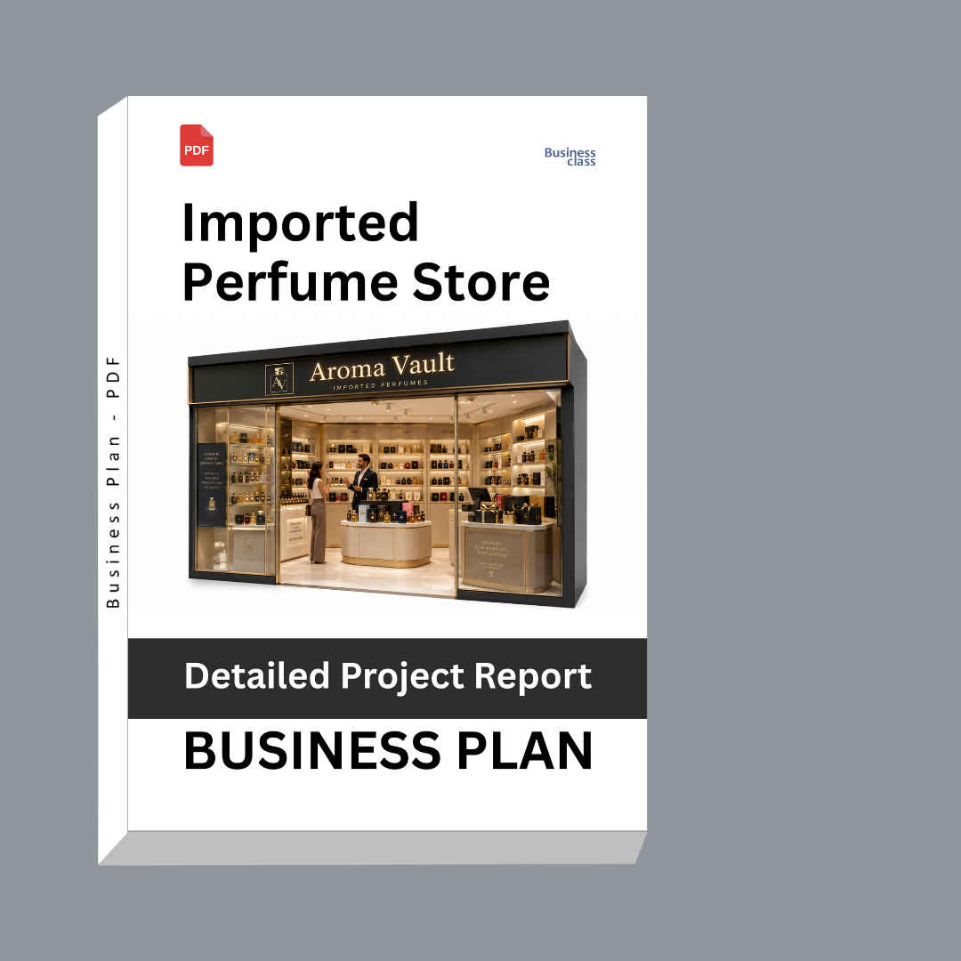Imported Perfume Store Detailed Project Report – DPR & Business Plan