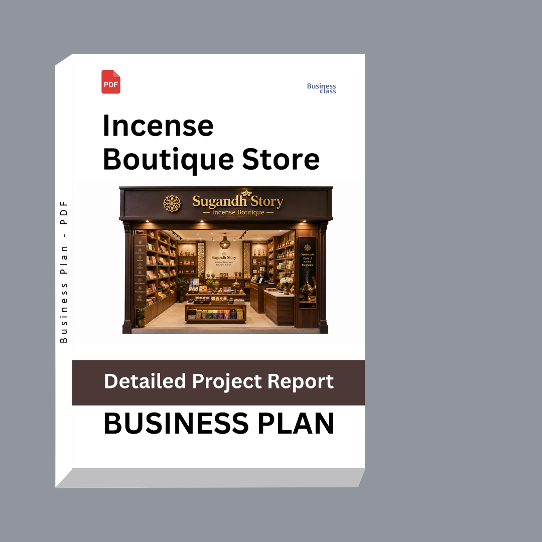 Incense Boutique Store Detailed Project Report – DPR & Business Plan