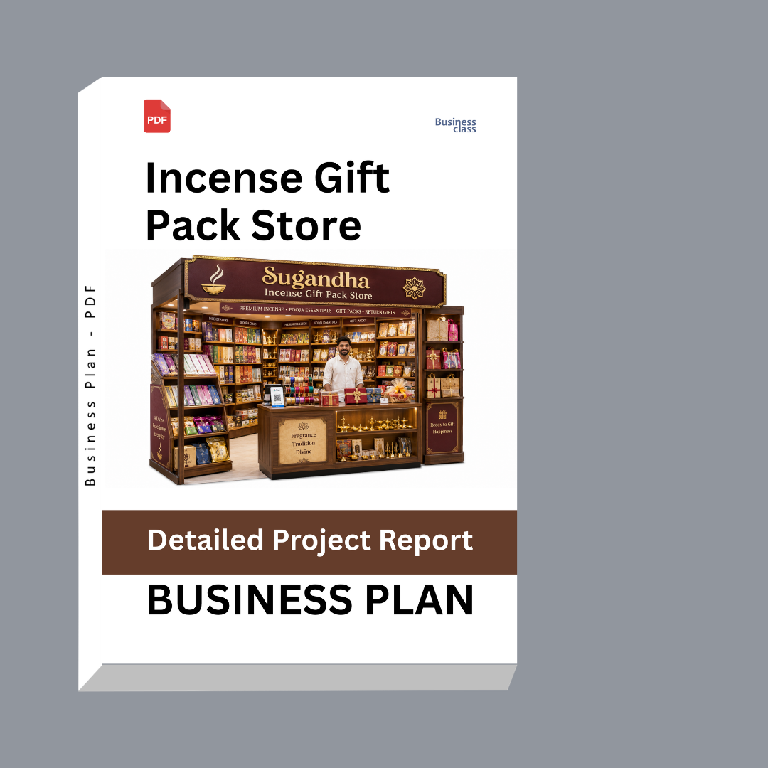 Incense Gift Pack Store Detailed Project Report – DPR & Business Plan