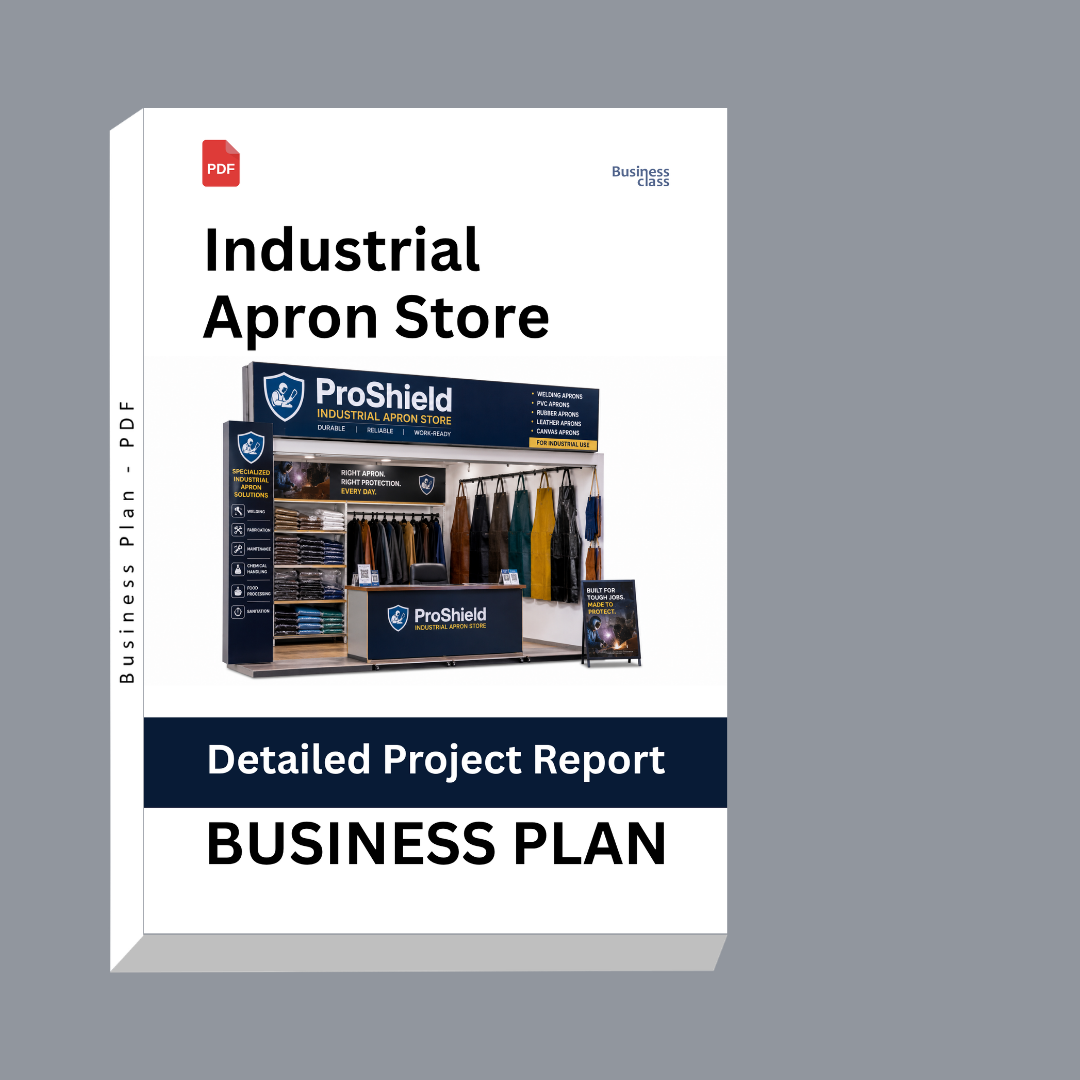 Industrial Apron Store: Detailed Project Report – DPR & Business Plan