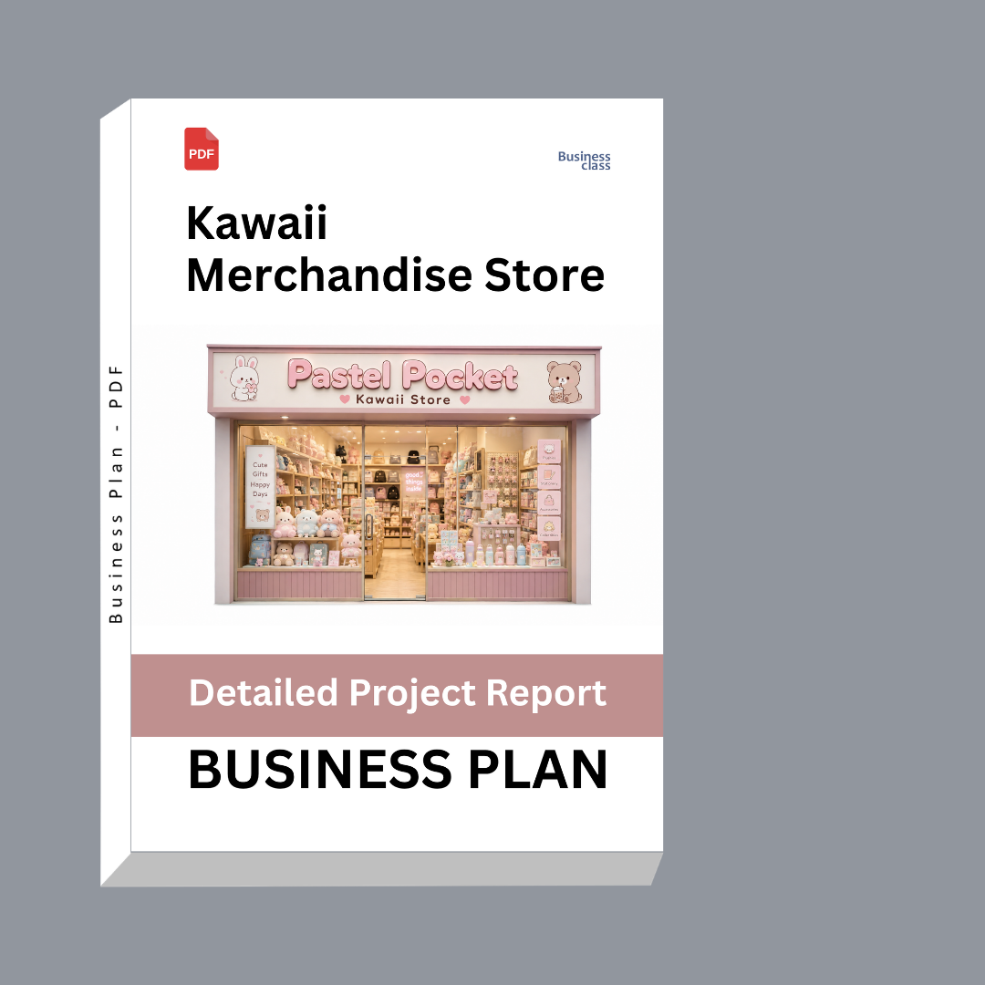 Kawaii Merchandise Store Detailed Project Report – DPR & Business Plan