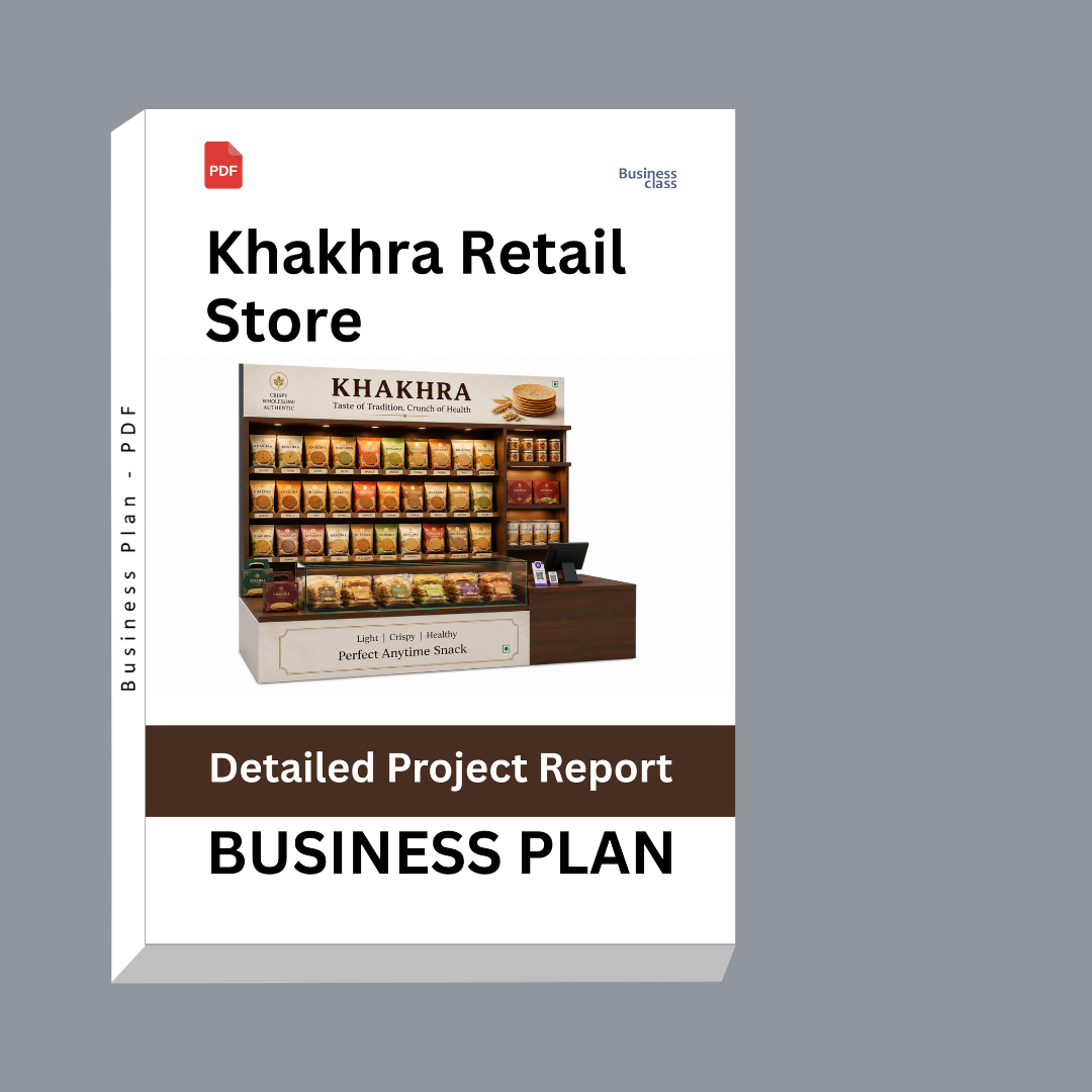 Khakhra Retail Store Business Plan | Detailed Project Report – DPR