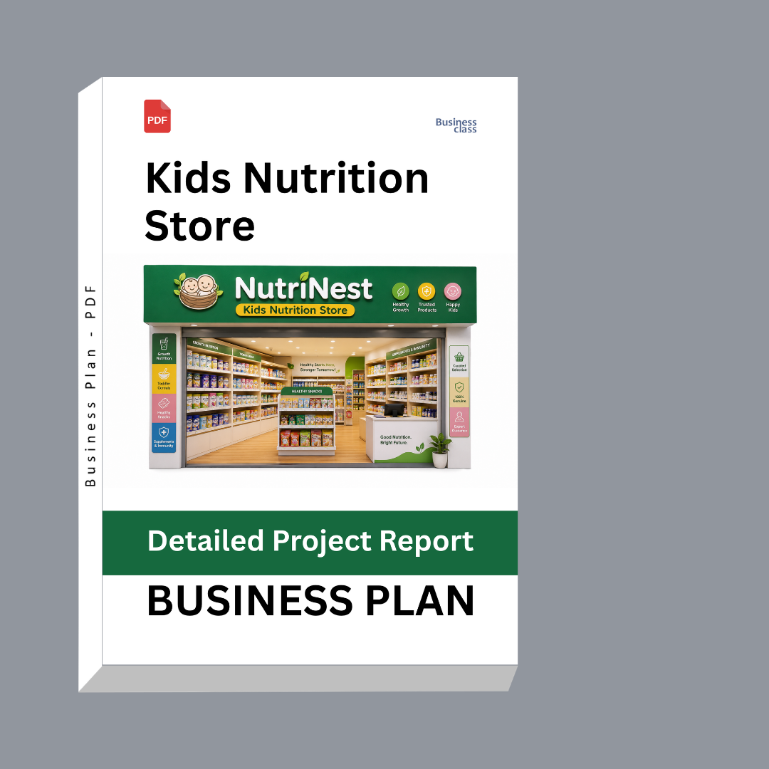 Kids Nutrition Store Detailed Project Report – DPR & Business Plan