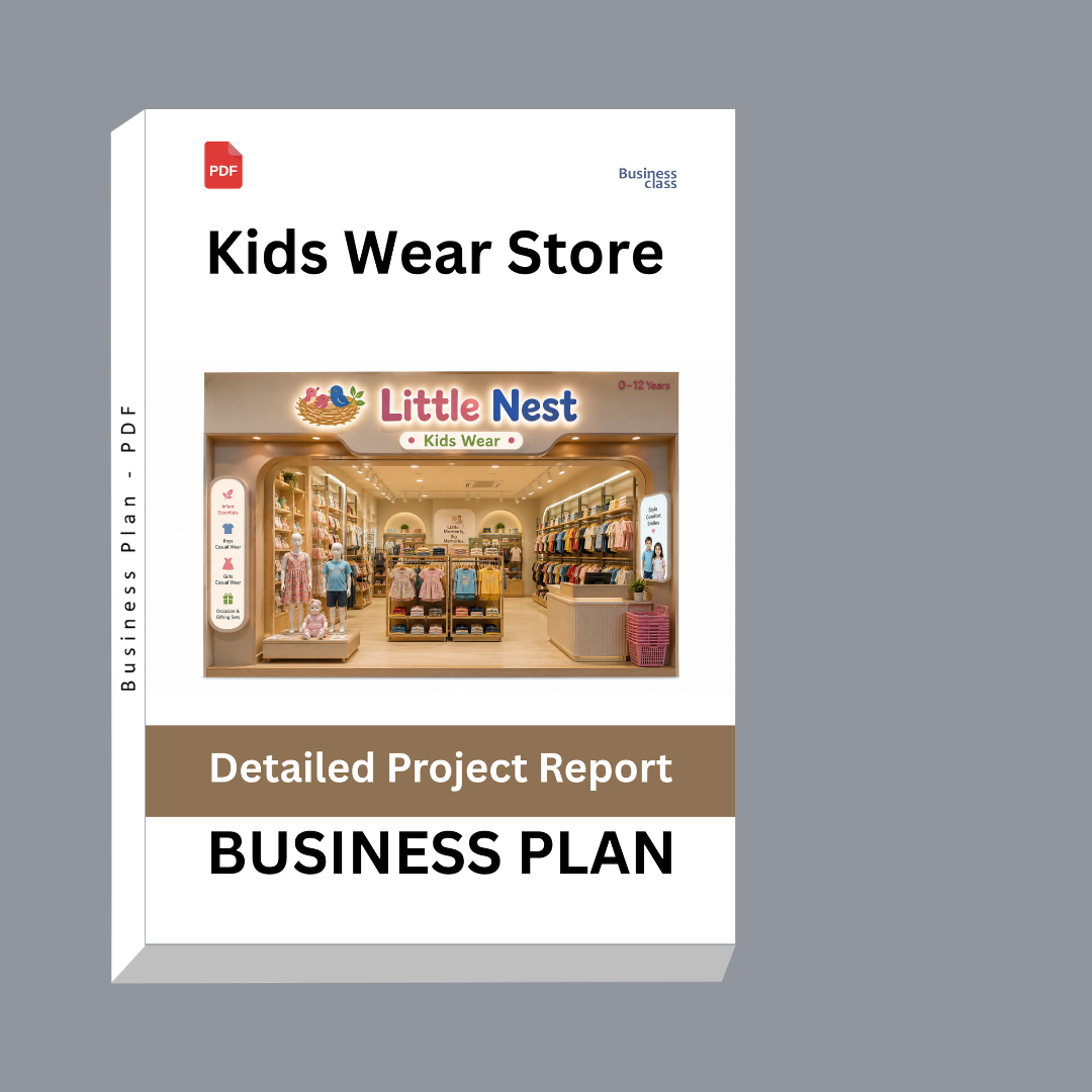 Kids Wear Store Detailed Project Report – DPR & Business Plan
