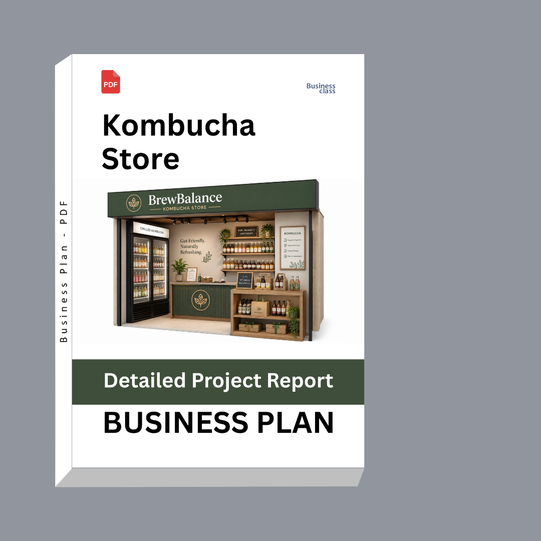 Kombucha Store Detailed Project Report – DPR & Business Plan
