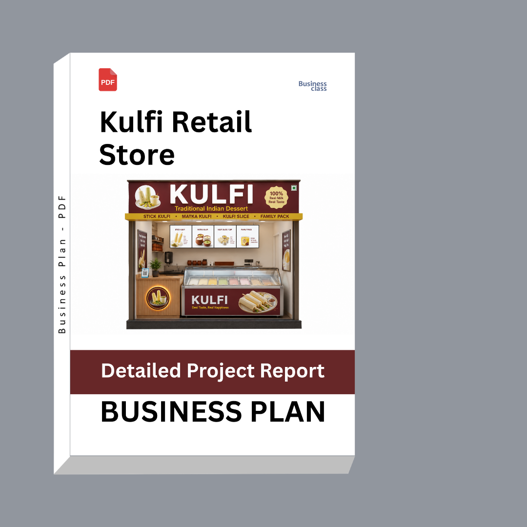 Kulfi Retail Store Detailed Project Report – DPR Business Plan