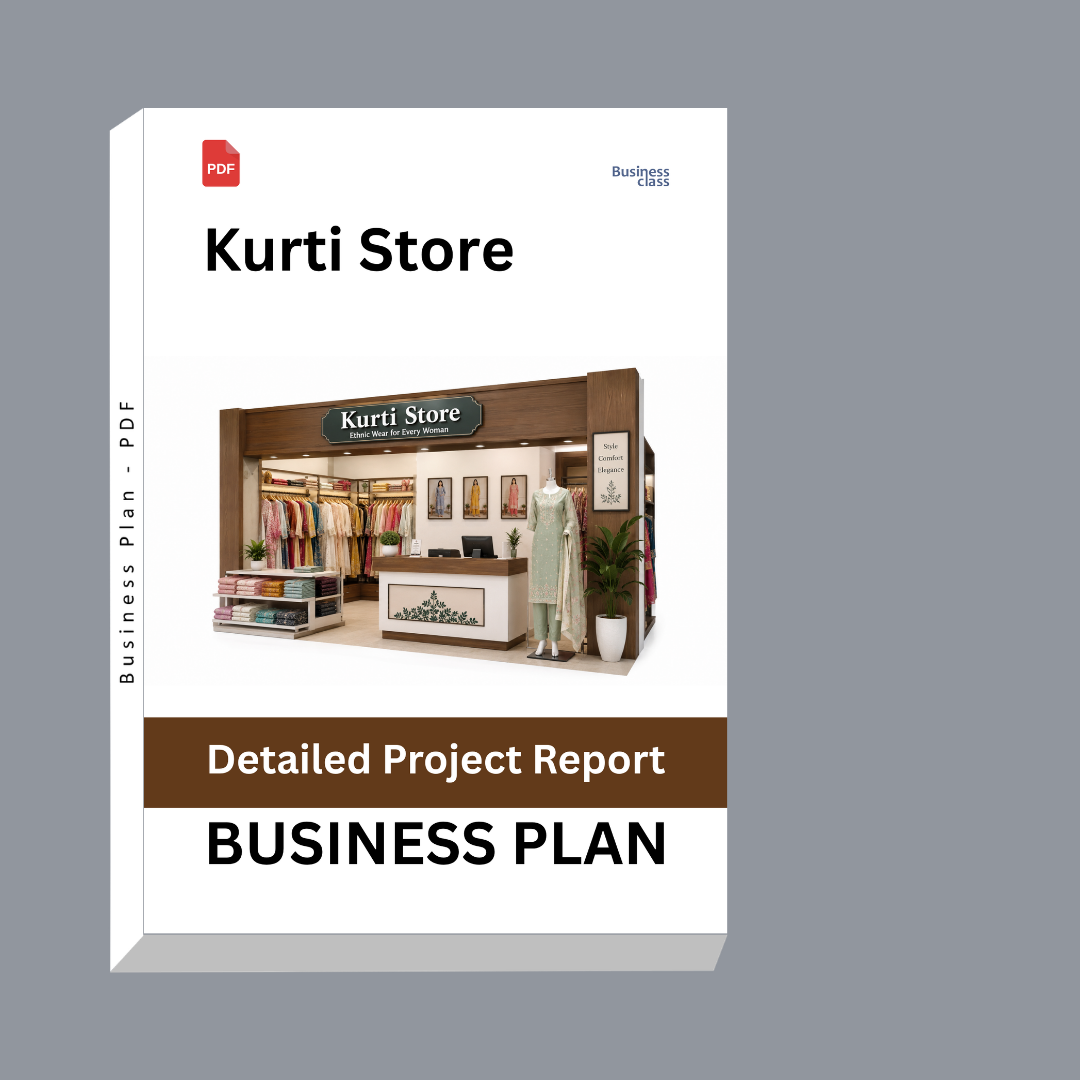 Kurti Store Detailed Project Report – DPR & Business Plan