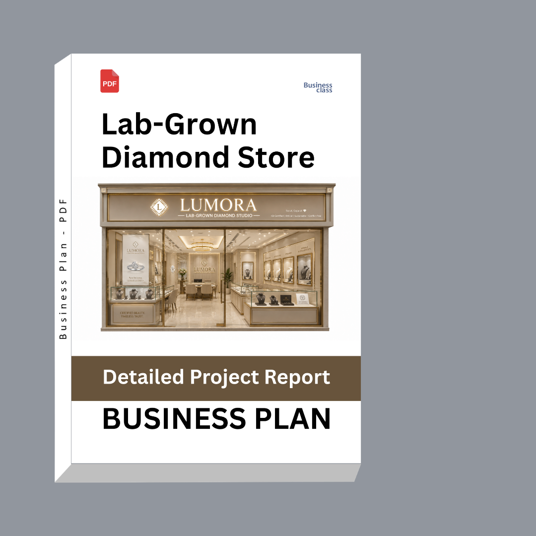 Lab-Grown Diamond Store Detailed Project Report – DPR & Business Plan