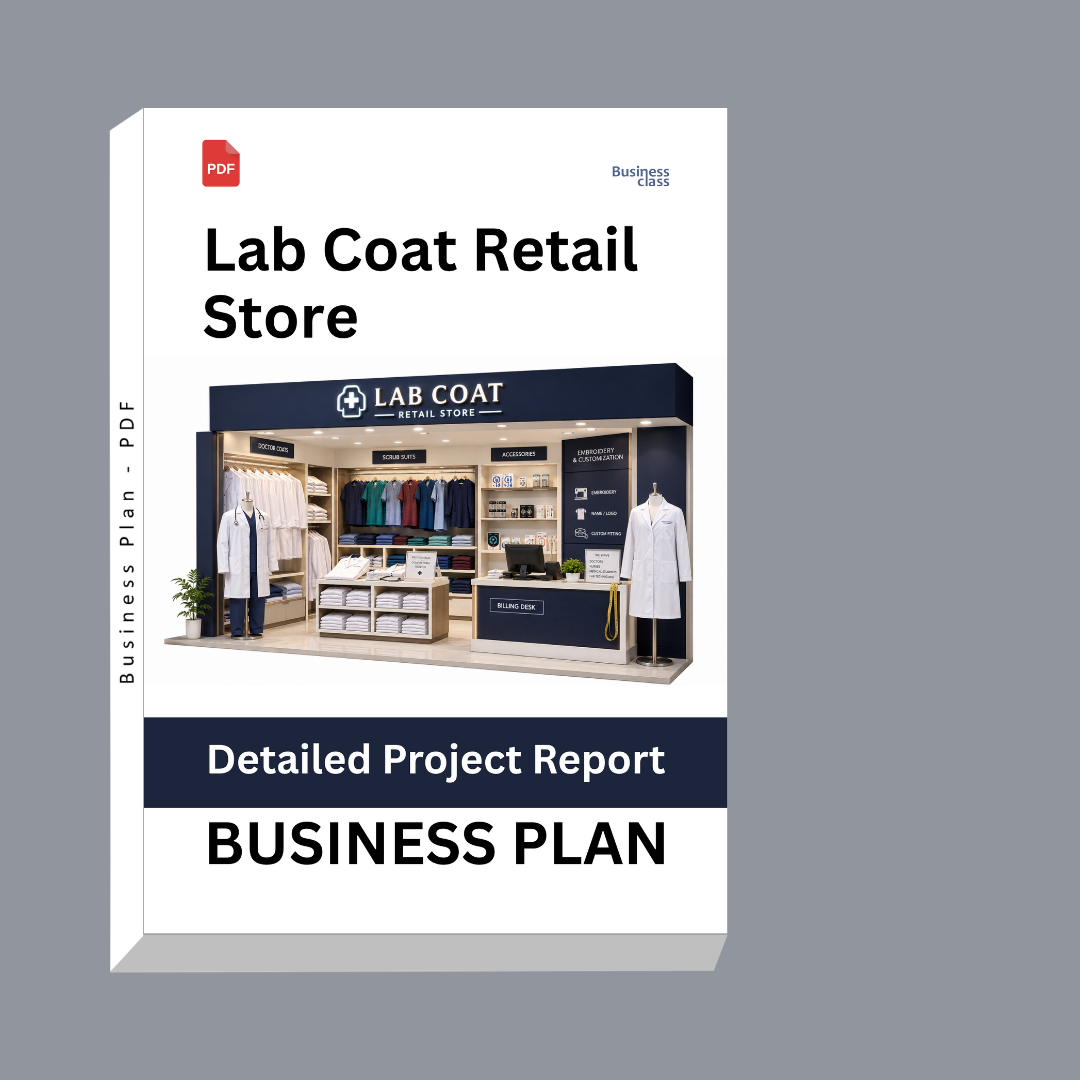 Lab Coat Retail Store Detailed Project Report – DPR & Business Plan