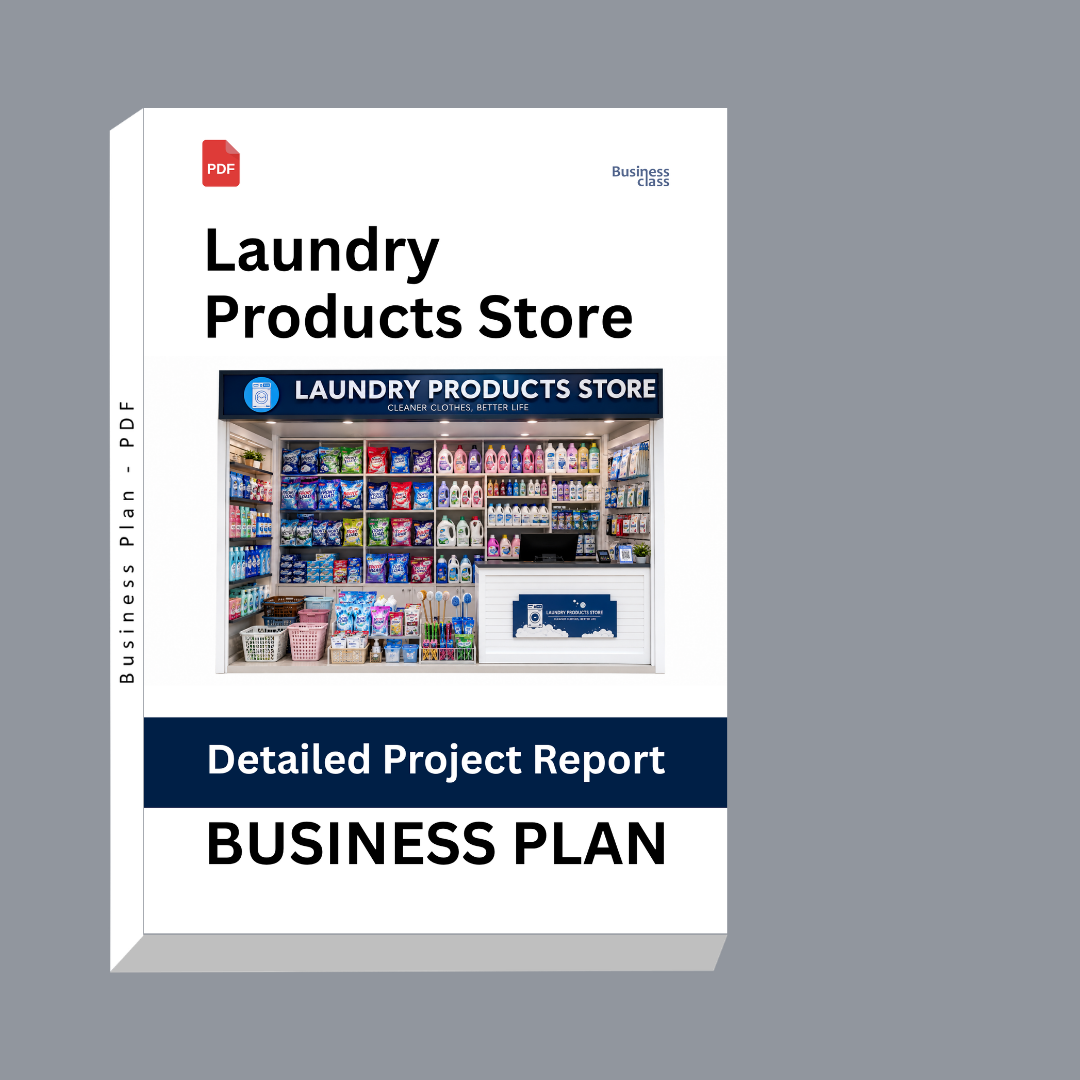 Laundry Products Store Detailed Project Report – DPR & Business Plan