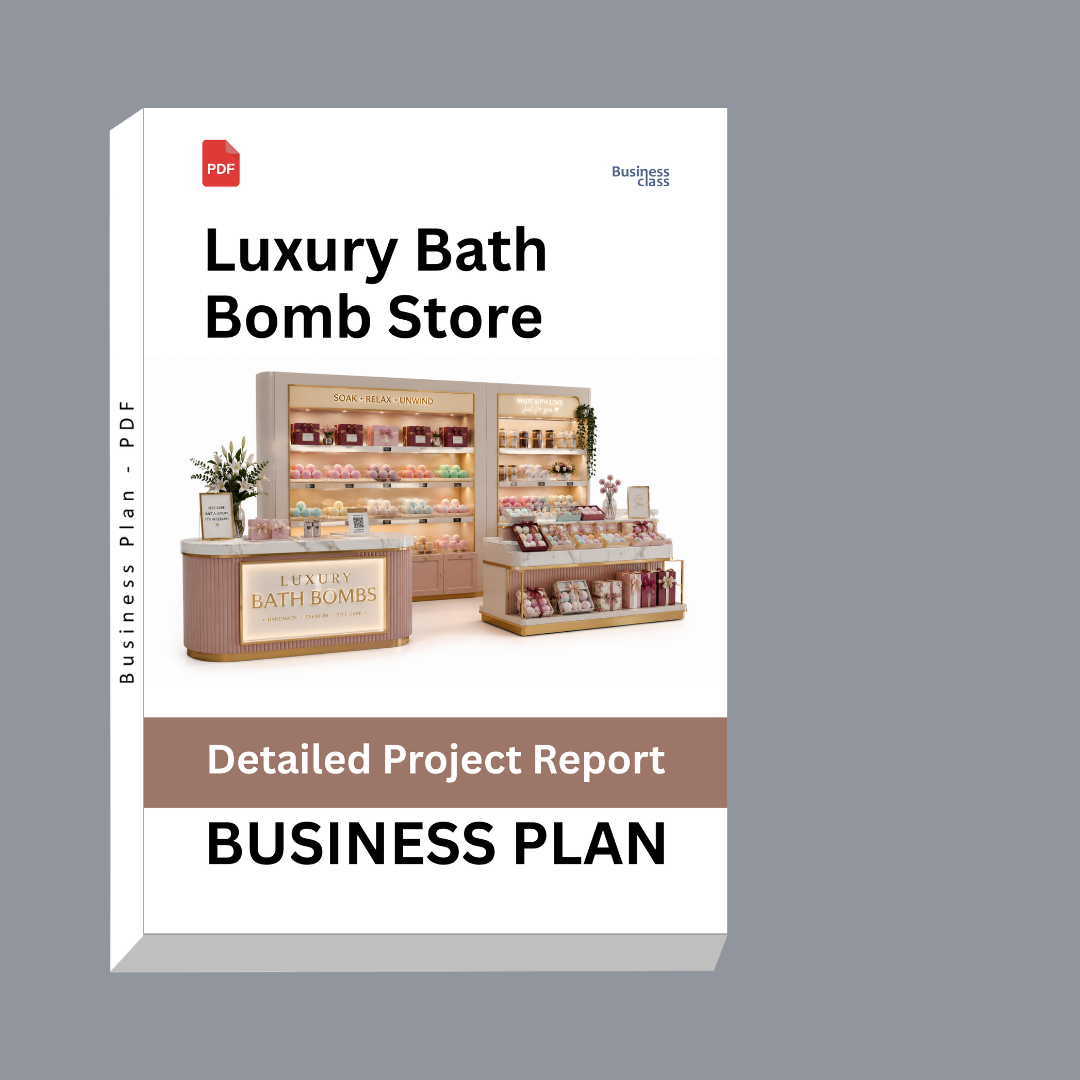 Luxury Bath Bomb Store Detailed Project Report – DPR & Business Plan