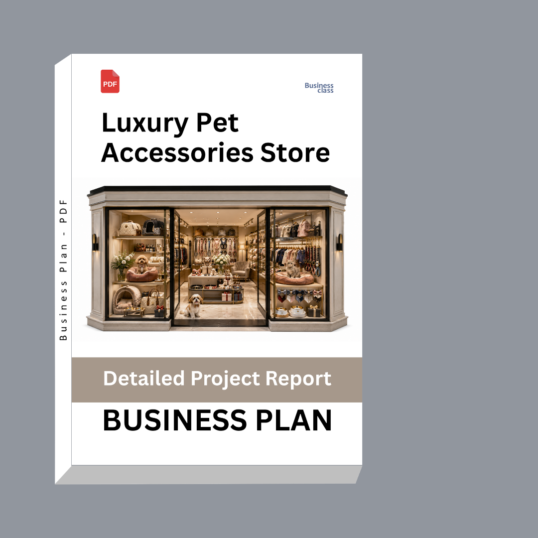Luxury Pet Accessories Store Detailed Project Report – DPR & Business Plan
