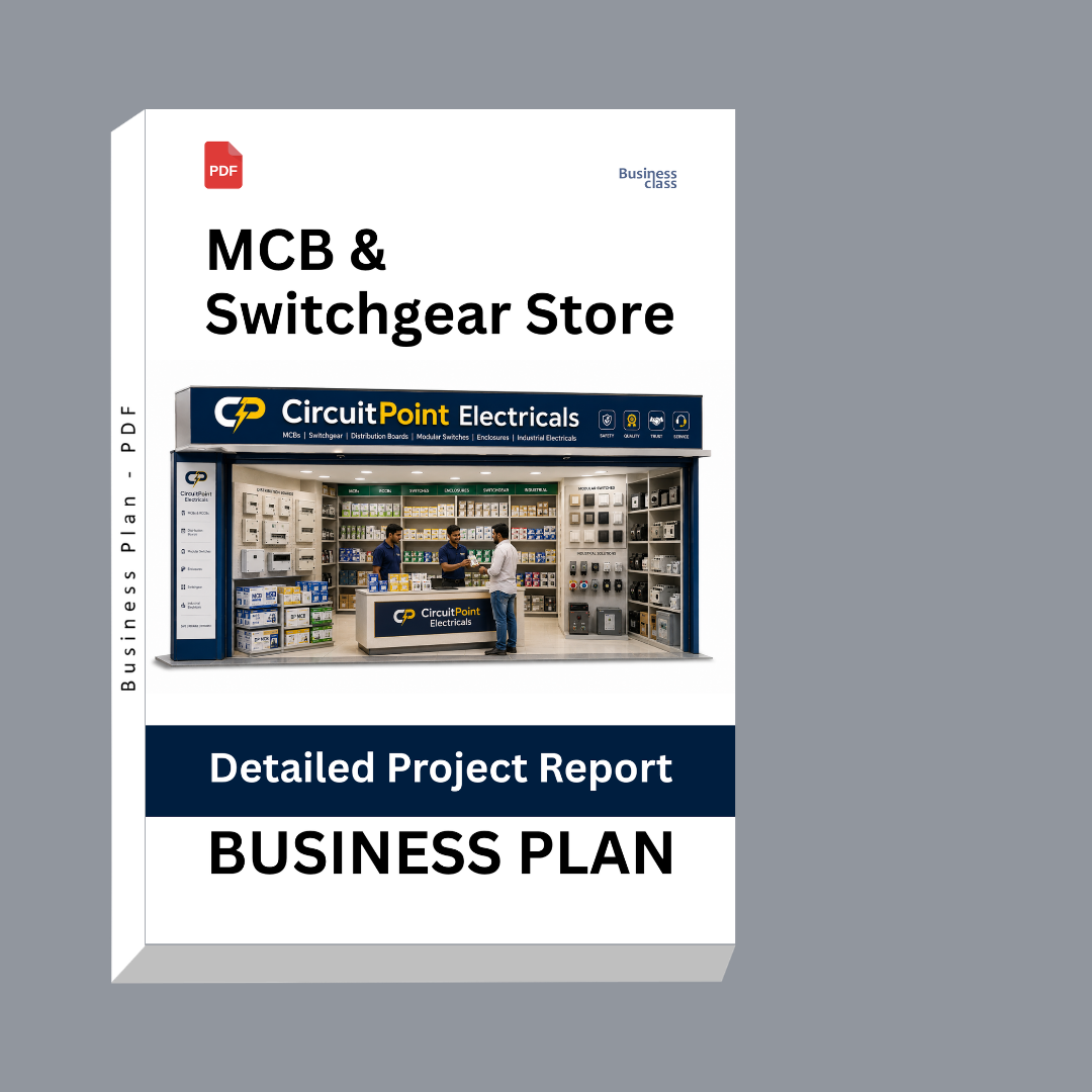 MCB & Switchgear Store Detailed Project Report – DPR & Business Plan