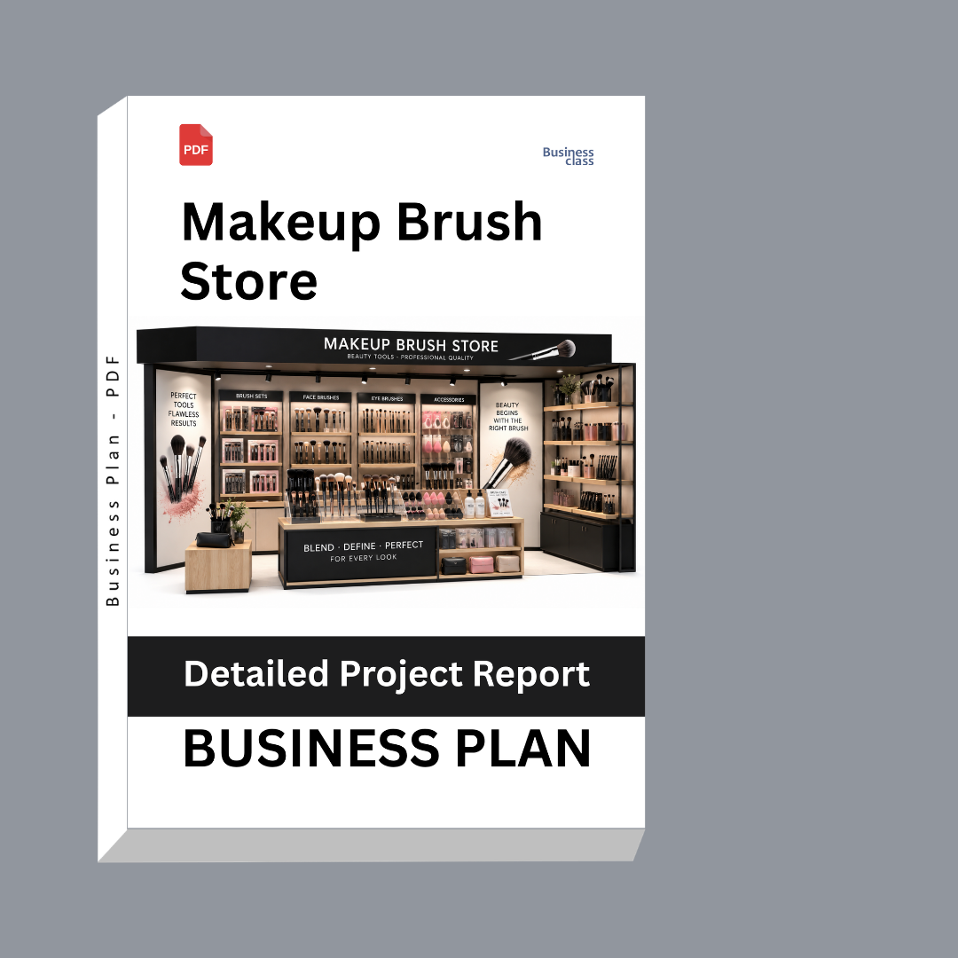 Makeup Brush Store Detailed Project Report – DPR & Business Plan