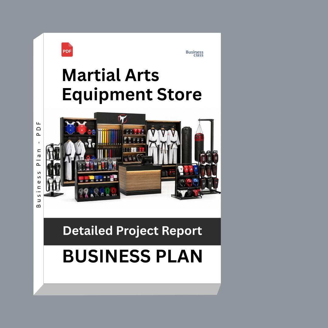 Martial Arts Equipment Store Detailed Project Report – DPR Business Plan