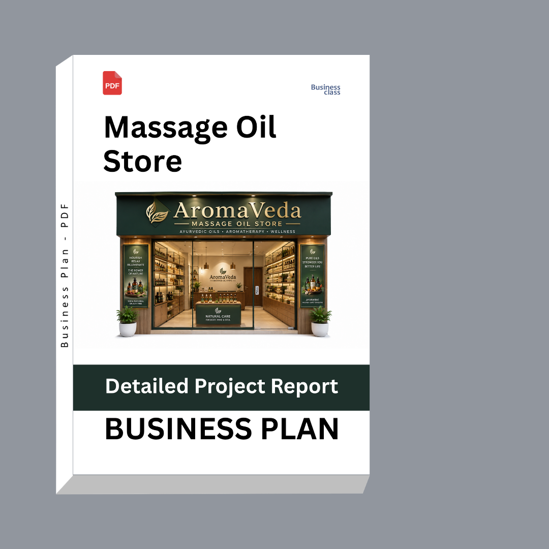 Massage Oil Store Detailed Project Report – DPR & Business Plan