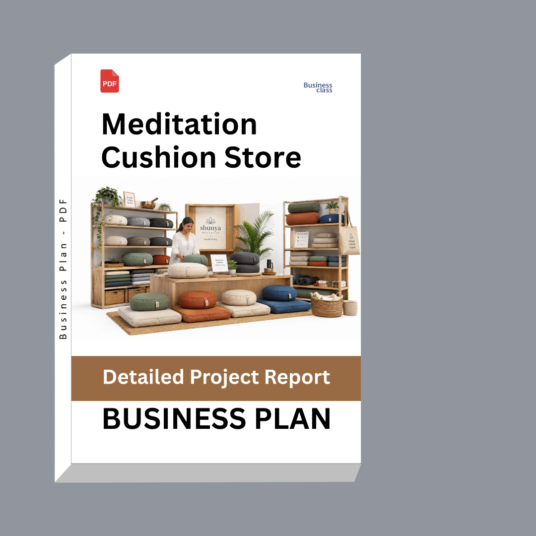 Meditation Cushion Store Detailed Project Report – DPR & Business Plan