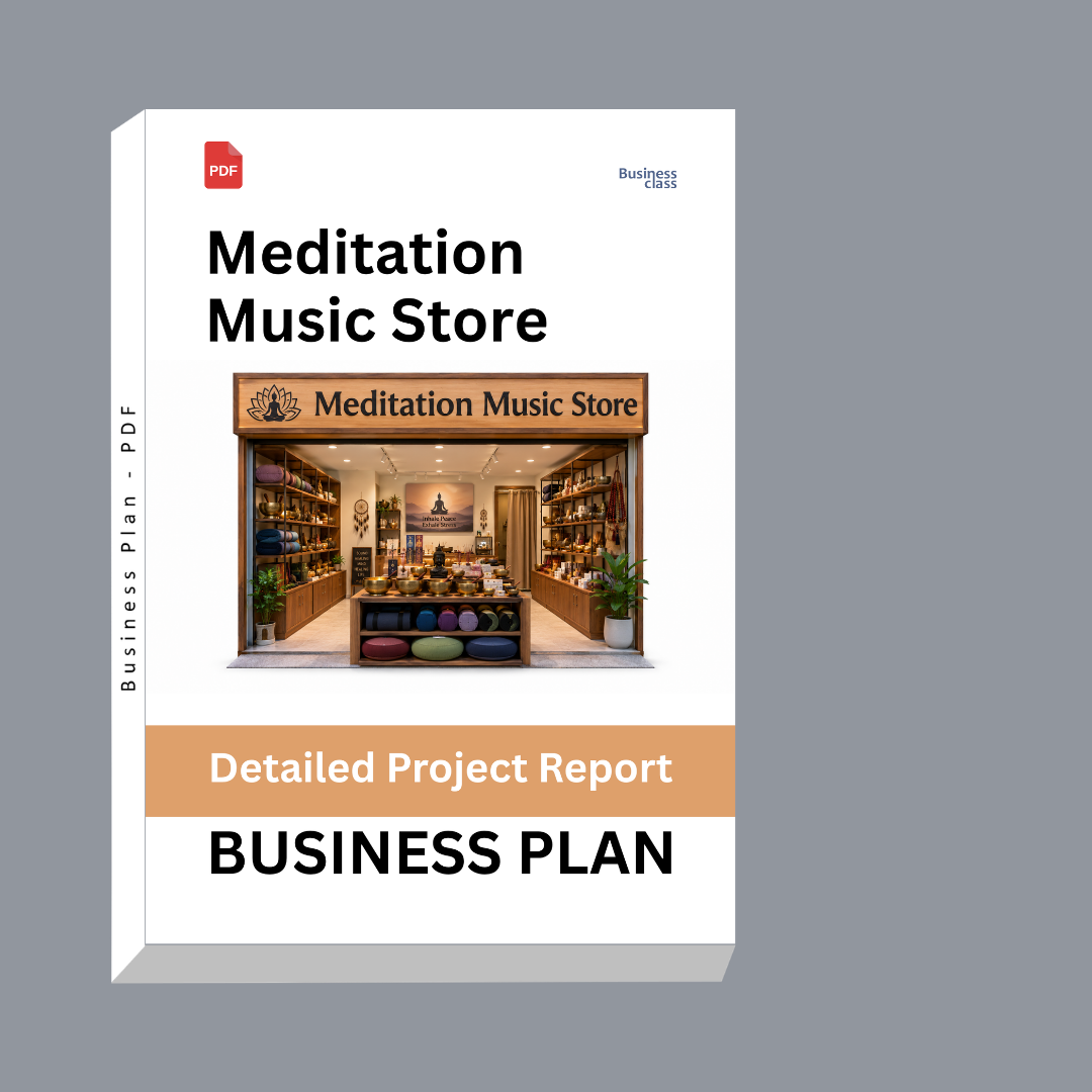 Meditation Music Store Business Plan & Detailed Project Report – DPR
