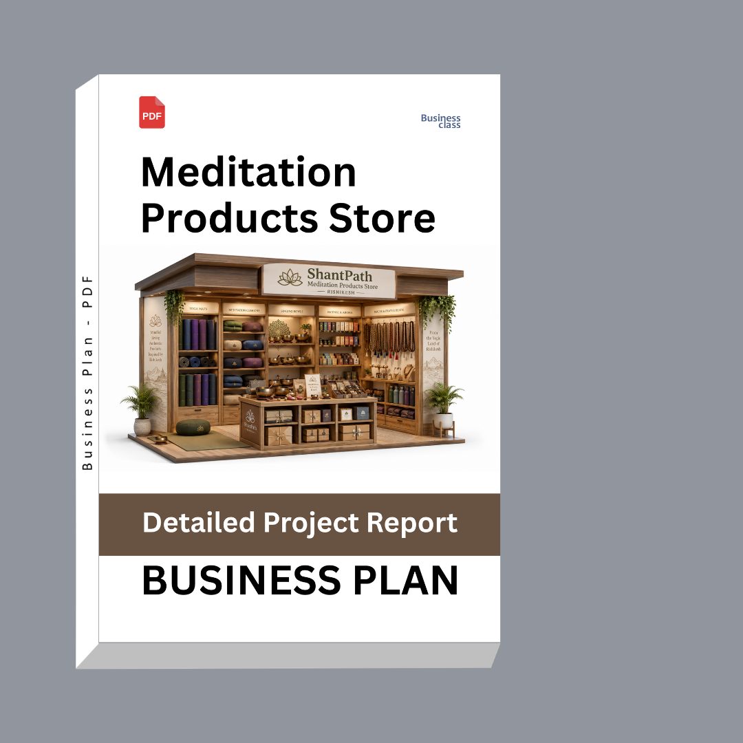 Meditation Products Store Detailed Project Report – DPR Business Plan