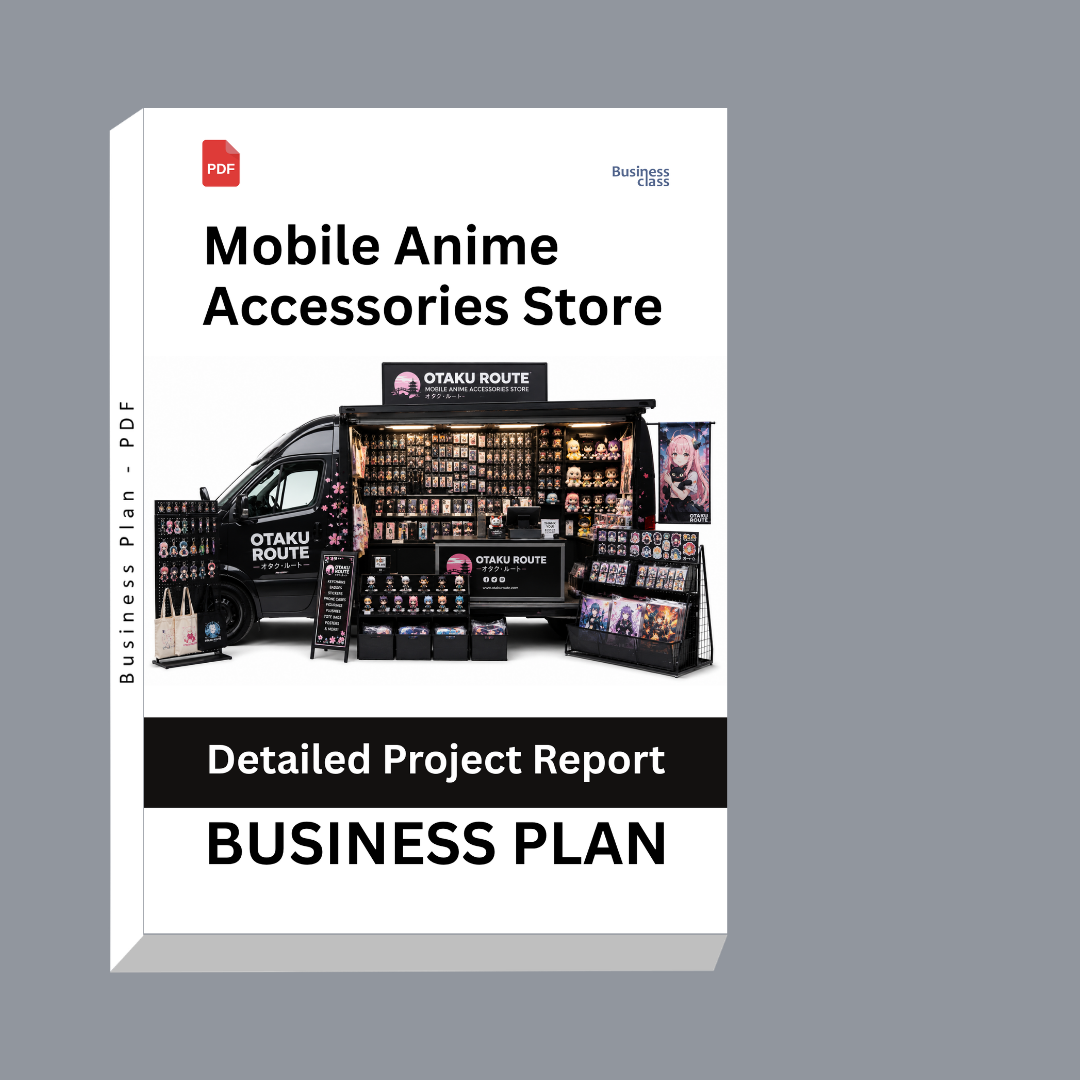 Mobile Anime Accessories Store: Detailed Project Report – DPR & Business Plan