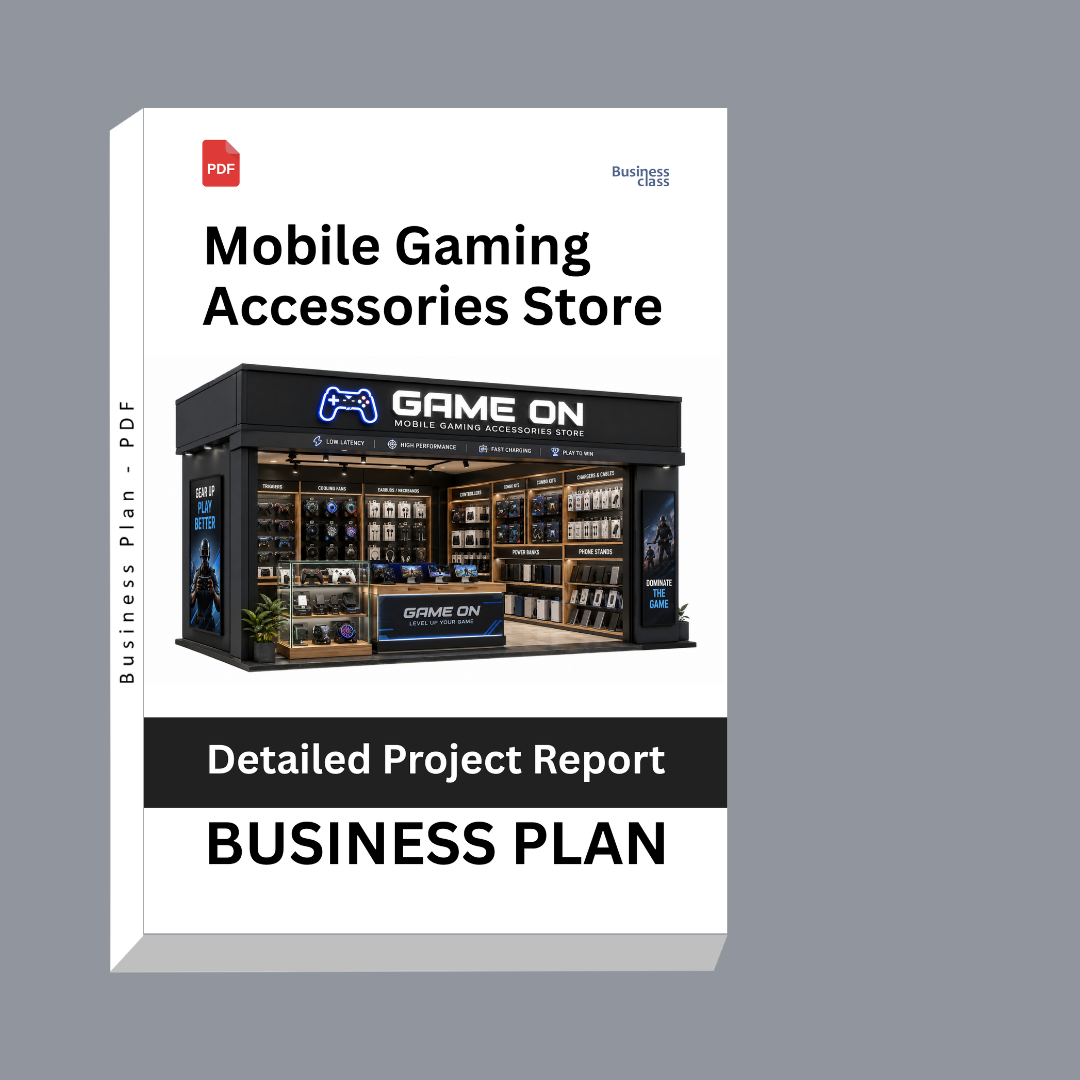 Mobile Gaming Accessories Store Detailed Project Report – DPR Business Plan