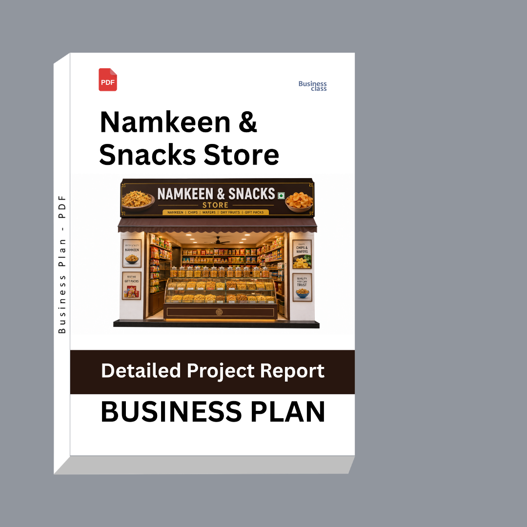 Namkeen & Snacks Store Detailed Project Report – DPR & Business Plan