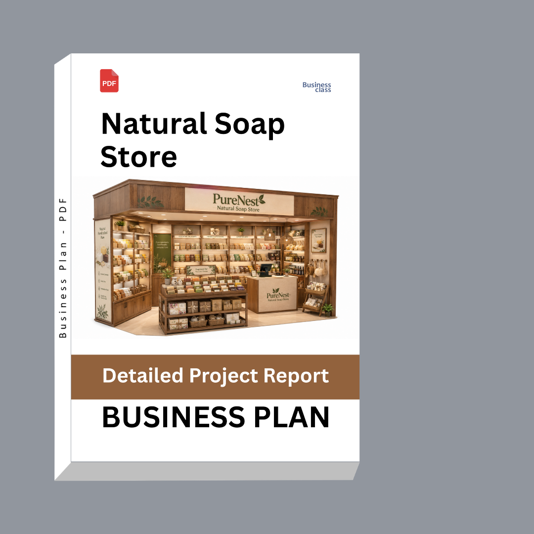 Natural Soap Store Detailed Project Report – DPR & Business Plan