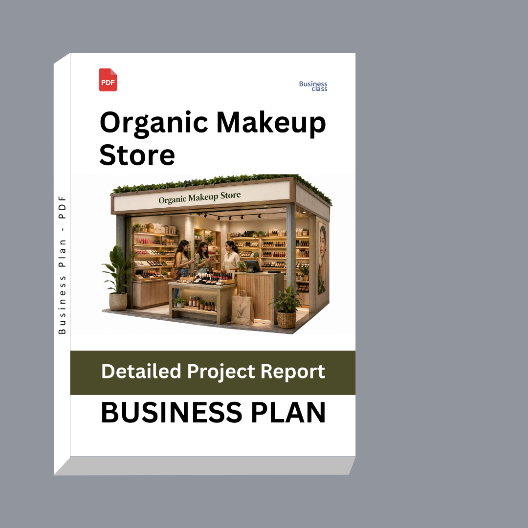 Organic Makeup Store Detailed Project Report – DPR & Business Plan