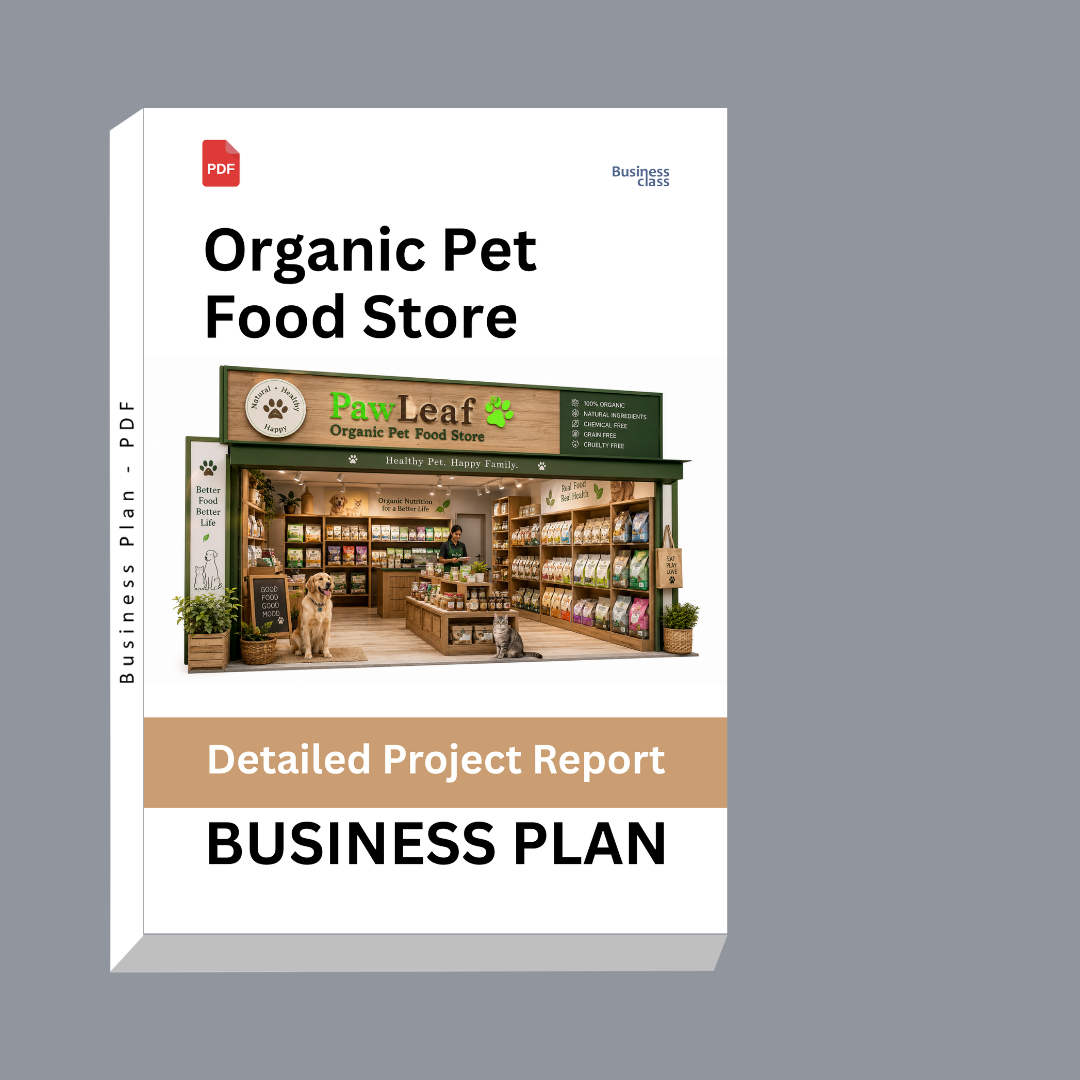 Organic Pet Food Store Detailed Project Report – DPR & Business Plan