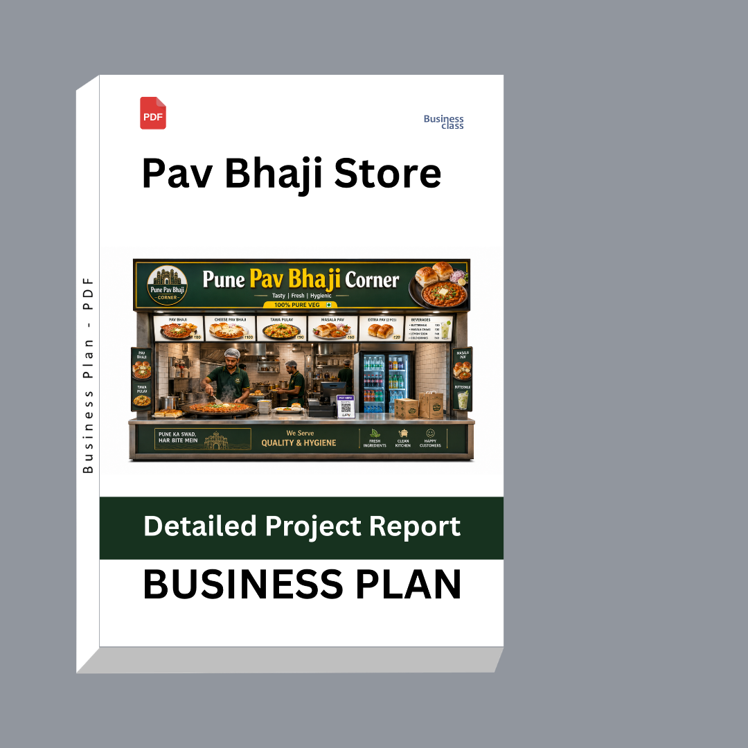 Pav Bhaji Store Detailed Project Report – DPR & Business Plan