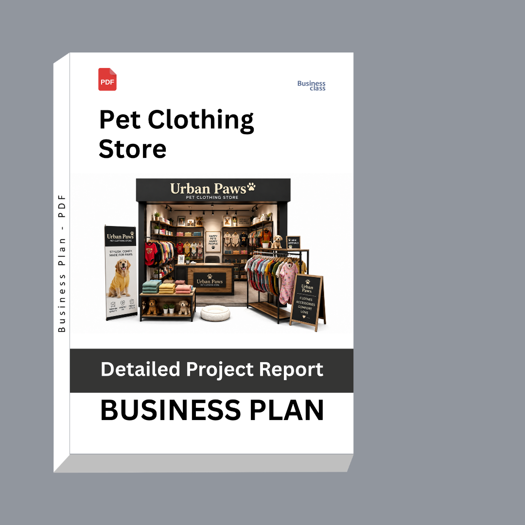 Pet Clothing Store Detailed Project Report – DPR & Business Plan