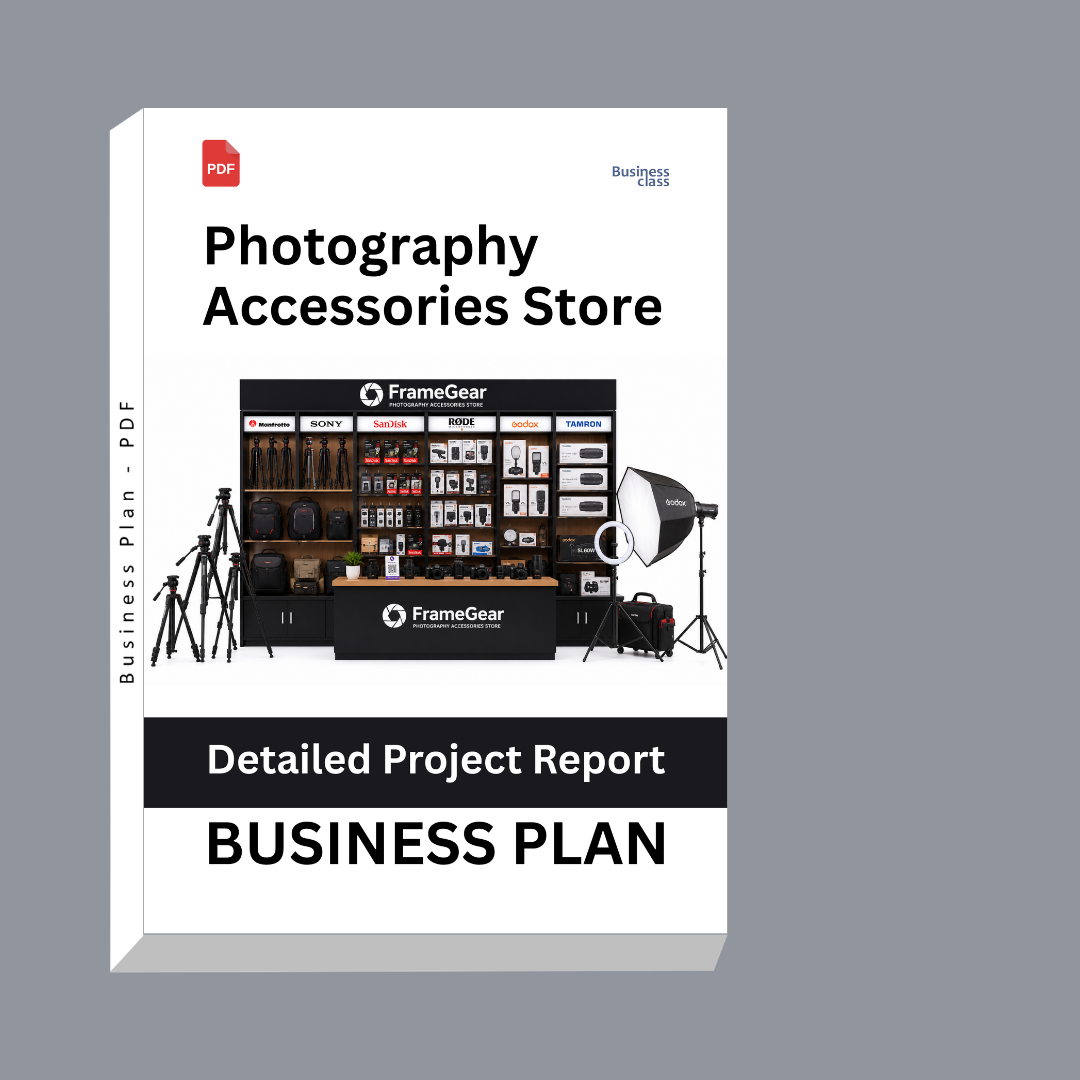 Photography Accessories Store Detailed Project Report – DPR & Business Plan