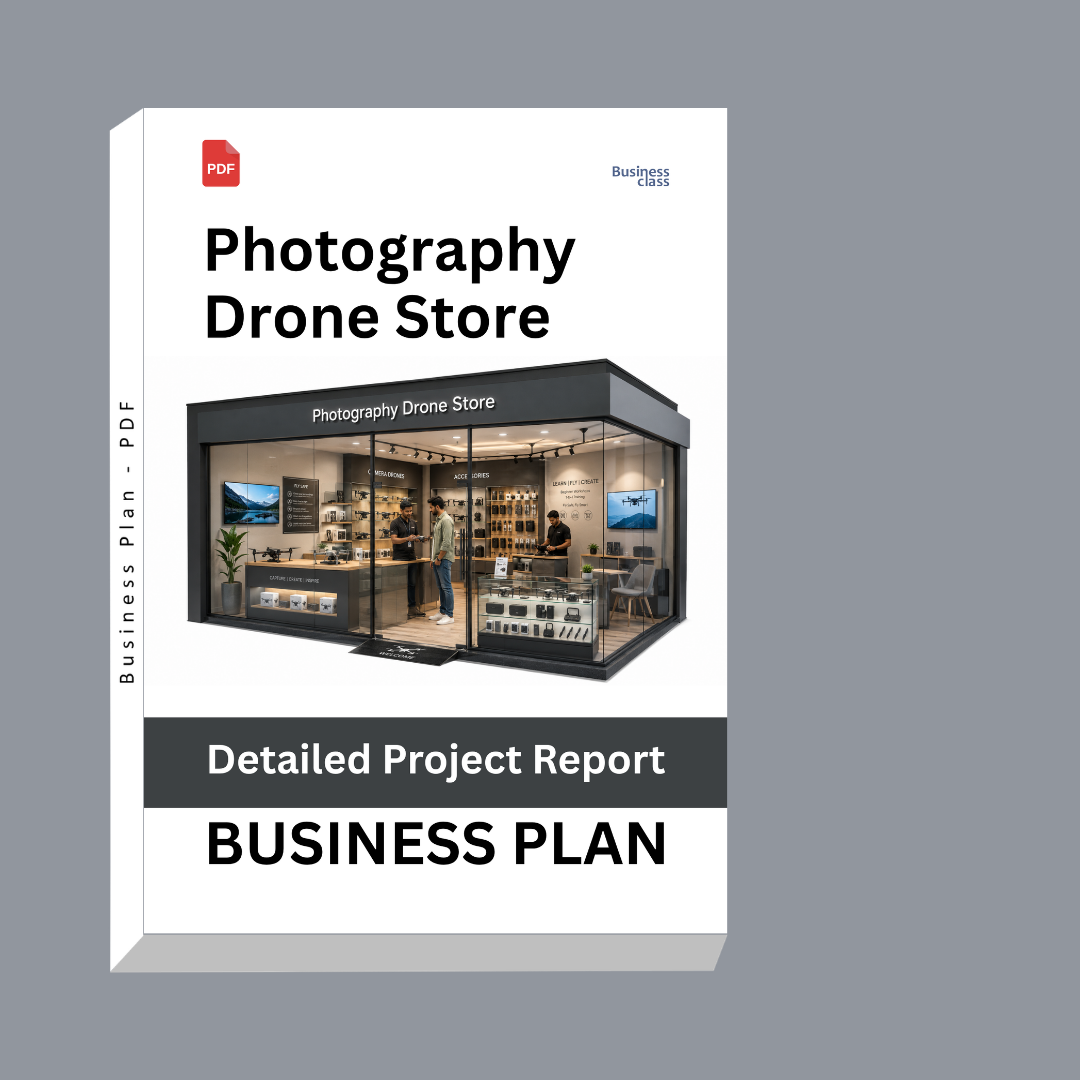 Photography Drone Store Detailed Project Report – DPR & Business Plan