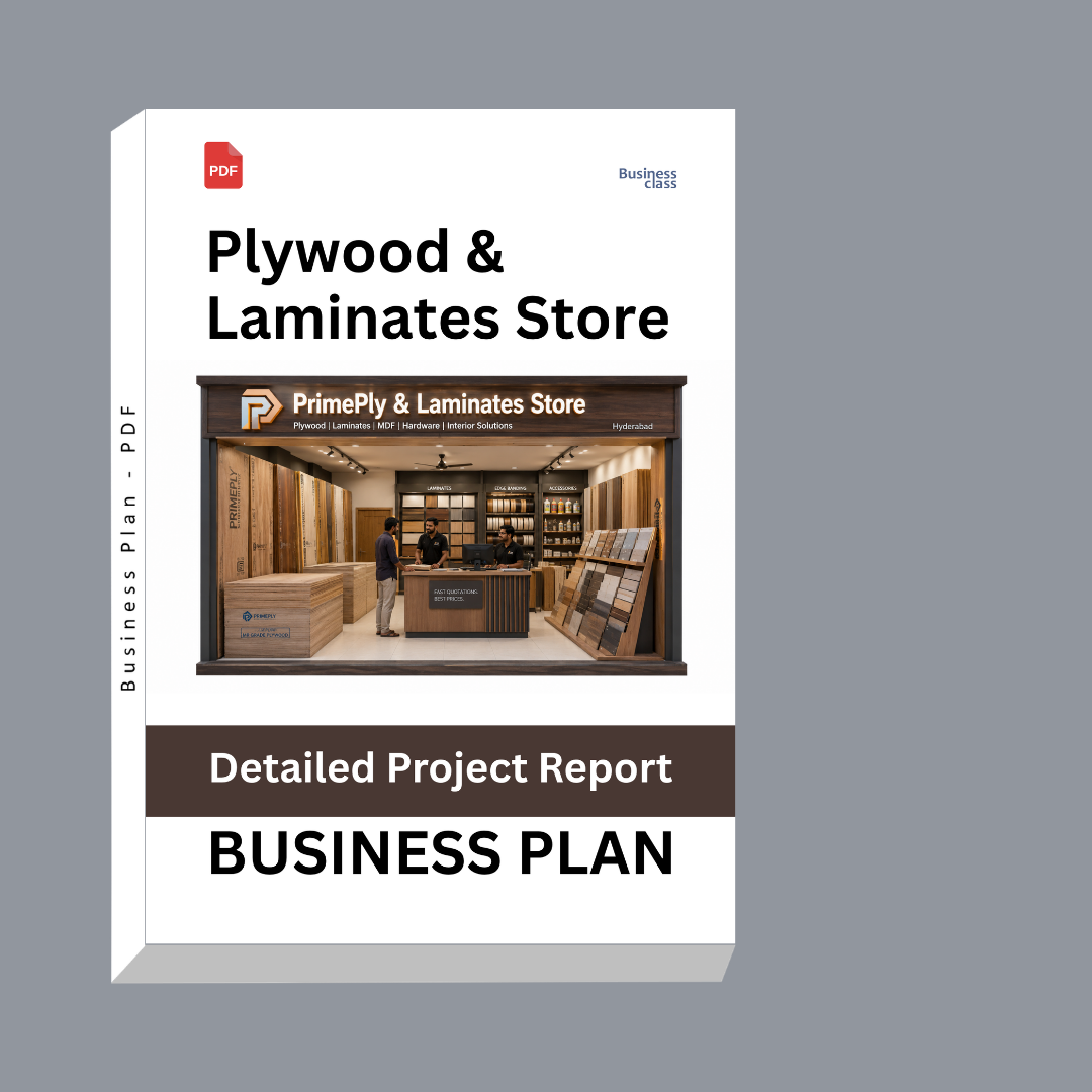 Plywood & Laminates Store Detailed Project Report – DPR Business Plan
