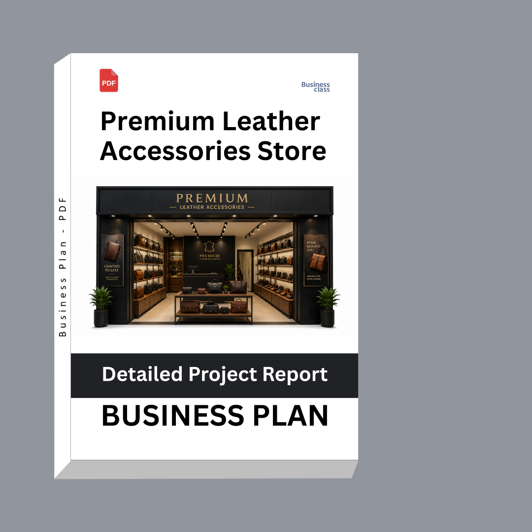 Premium Leather Accessories Store Detailed Project Report – DPR & Business Plan