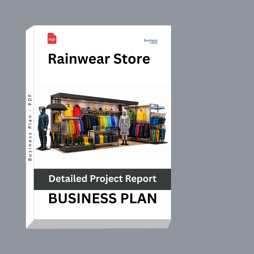 Rainwear Store Detailed Project Report – DPR and Business Plan