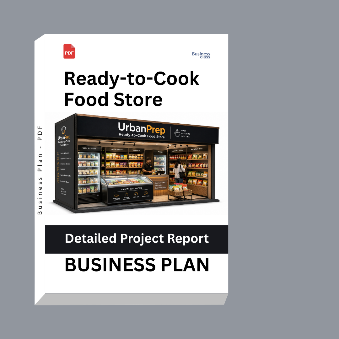 Ready-to-Cook Food Store Detailed Project Report – DPR & Business Plan