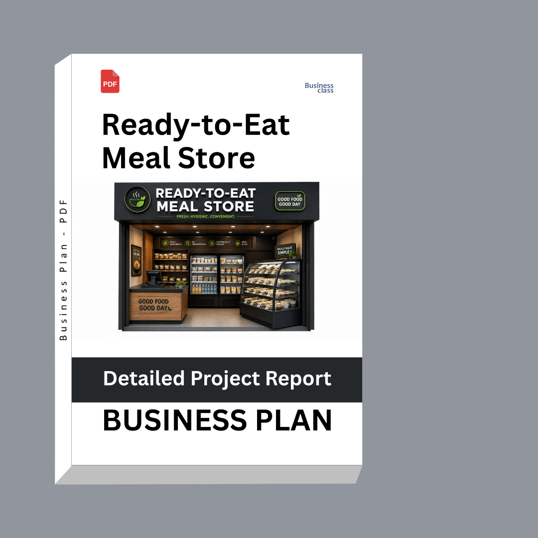 Ready-to-Eat Meal Store Detailed Project Report – DPR & Business Plan